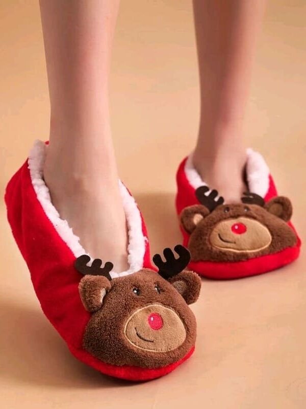 Dámske vianočné papuče