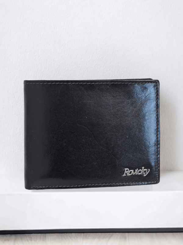 Pánska kožená peňaženka ROVICKY black