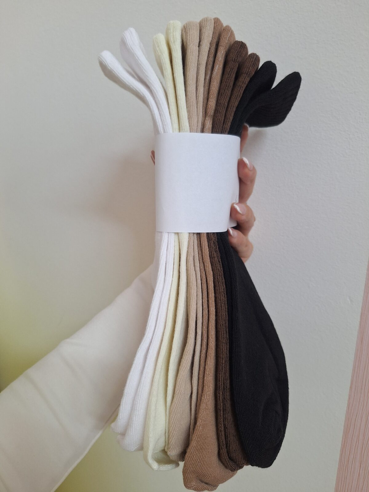 Dámske bavlnené ponožky balenie 6 ks